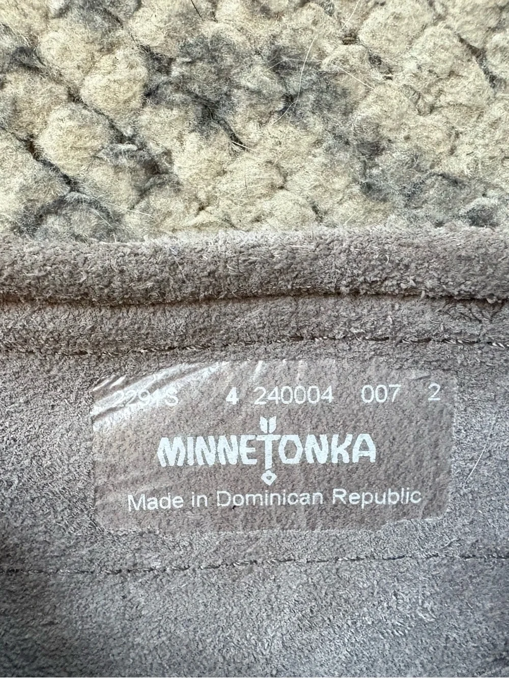 Minnetonka soft suede